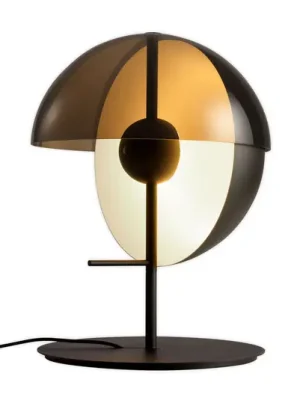 Must-Have MARSET Theia M LED stolní lampa Ø 32 cm černá