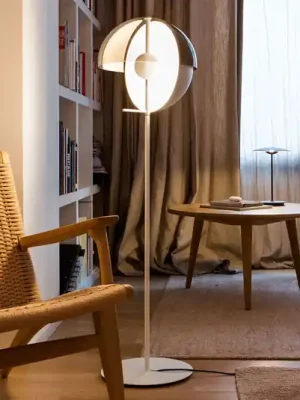 MARSET Theia P LED stojací lampa 116,4 cm bílá Speciální Cena
