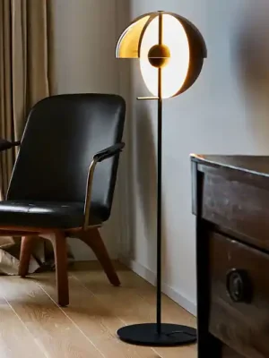 Akce MARSET Theia P LED stojací lampa 116,4 cm černá