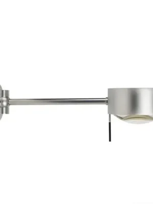 Lampa na čtení Puk Maxx Hotel 44 cm nikl matný Must-Have