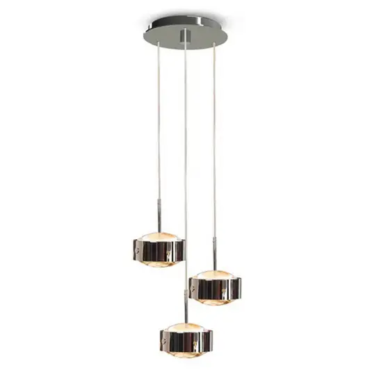 Závěsné svítidlo Puk Meg Maxx Drop Trio nikl matný 3 světla G9 Must-Have