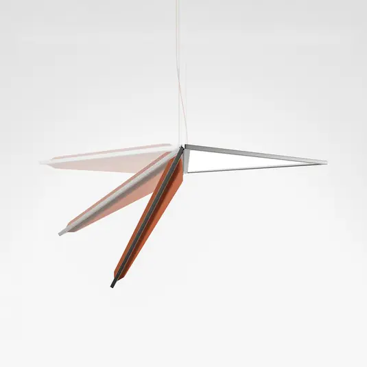 Cenově Výhodný Artemide Flexia LED závěsné světlo, oranžová