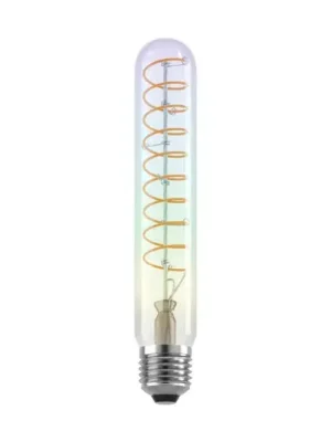 Aktuální LED žárovka E27 4W T30 2000K žhavicí vlákno duhové stmívání