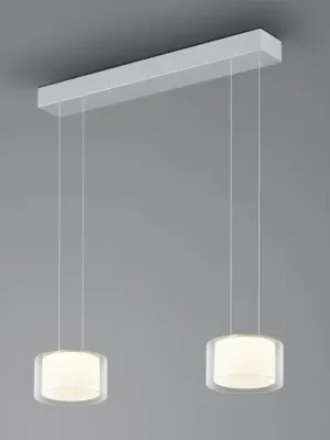 Must-Have Závěsné svítidlo BANKAMP Grand Clear LED, dvě světla