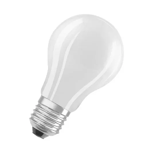 Cenová Bomba OSRAM LED žárovka E27 A60 2,2W 525lm 3 000K matná