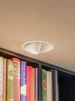 Sleva Podhledové bodové svítidlo Dot, nastavitelné, bílé