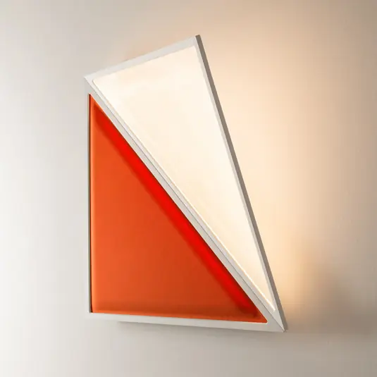 Nástěnné svítidlo Artemide Flexia LED, oranžová barva Omezená Nabídka
