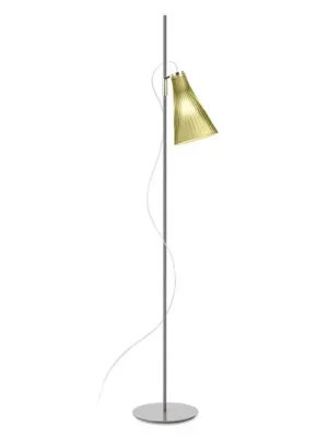 Novinka Kartell K-Lux stojací lampa, 1 světlo, šedá/zelená