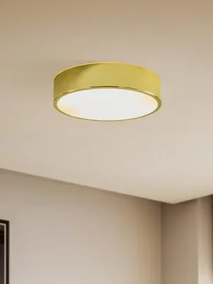 Horká Nabídka Stropní světlo Kimban z kovu, Ø 36 cm, zlaté