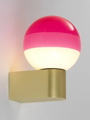 MARSET LED nástěnné světlo Dipping Light A1, růžová/zlatá Oblíbený
