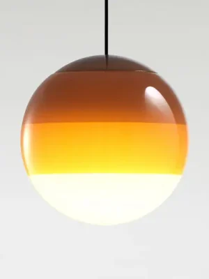 Ihned K Objednání MARSET LED závěsné světlo Dipping Light Ø 13 cm oranžová