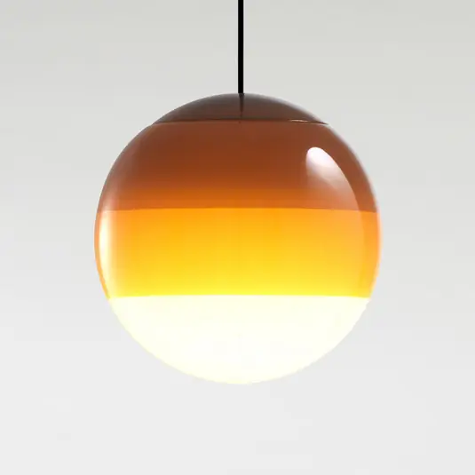 Ihned K Objednání MARSET LED závěsné světlo Dipping Light Ø 13 cm oranžová