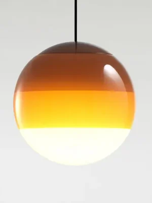 MARSET LED závěsné světlo Dipping Light Ø 20 cm oranžová Časově Omezené