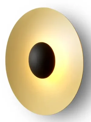 MARSET Ginger 32C LED nástěnné světlo Ø32cm mosaz Cenově Výhodný
