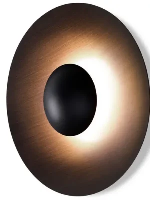 MARSET Ginger 42C LED nástěnné Ø42cm hnědá/hnědá Bezpečná Platba