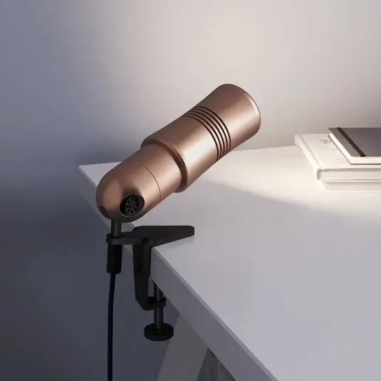 Neo! Clamp LED světlo se svorkou, měď Aktuální