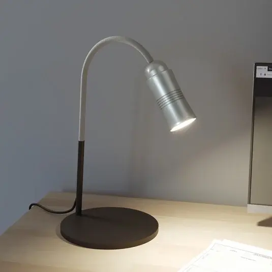 Odeslání Ihned Neo! Table LED stolní lampa dim hliník/stříbrná