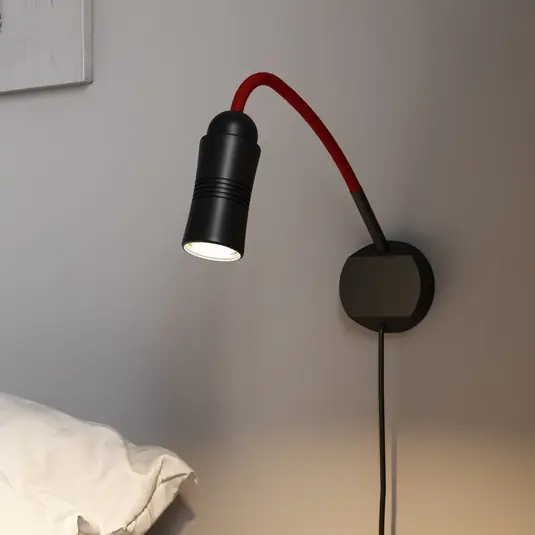 Bezpečná Platba Neo! Flex Hotel II LED nástěnné, černá/červená