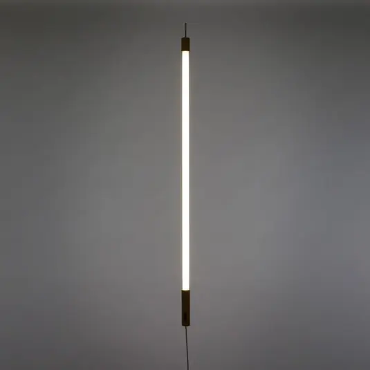 SELETTI LED svítidlo Linea, bílé, dřevěné detaily, univerzální Cenová Bomba