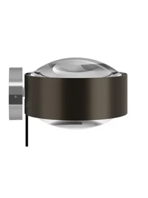 Expresní Doručení Puk! 120 Wall LED bodovka čočky čirá hnědá/chrom