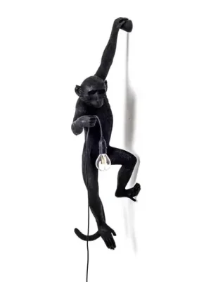 LED deko venkovní světlo Monkey Lamp levé černá Jen Po Omezenou Doba