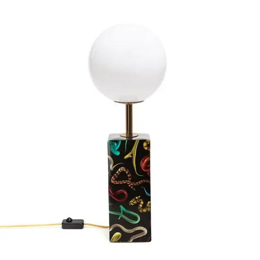 Nakupujte Hned LED stolní lampa Toiletpaper s motivem hada