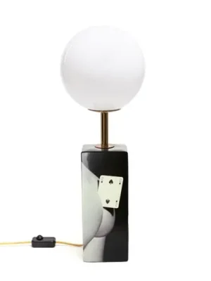 LED stolní lampa Toiletpaper s motivem karet Odeslání Ihned