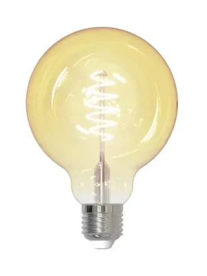 LUUMR Chytrá LED žárovka G95 E27 jantarová 4,9 W Tuya WLAN Zlevněný
