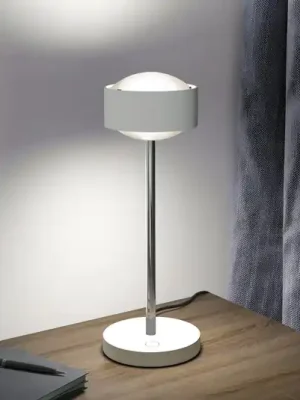 Novinka Puk! 120 Eye Table LED, matné čočky, bílá/chrom