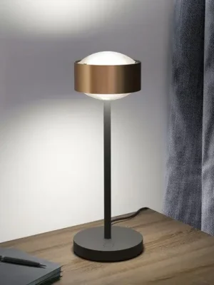 Ověřený Puk! 120 Eye Table LED matné čočky měď/černá