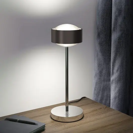 Puk! 120 Eye Table LED matné čočky, hnědá/chrom Kup Teď
