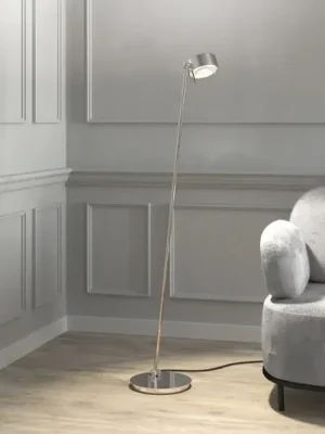 Časově Omezené Puk! 120 Floor LED čočky čirá/matná, chrom