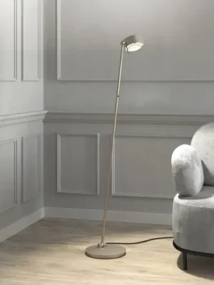 Puk! 120 Floor LED čočky čirá/matná, nikl matný Cenová Bomba