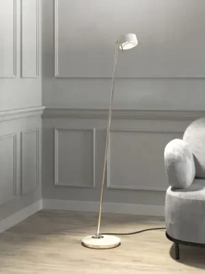Levný Puk! 120 Floor LED čočky čirá/matná, bílá matná