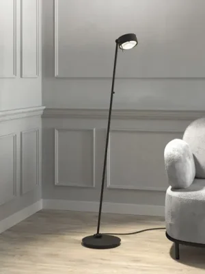Finální Výprodej Puk! 120 Floor LED čočky čirá/matná, černá matná