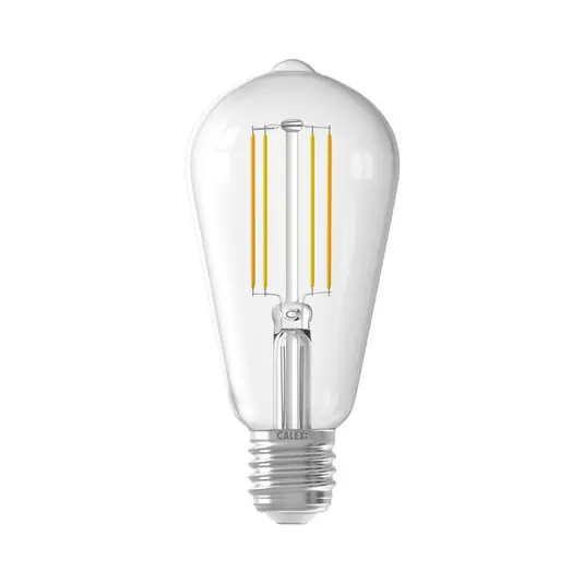 Finální Výprodej Calex Smart E27 ST64 LED 7W filament 1800-3000K
