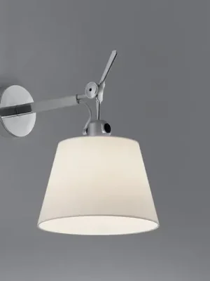 Artemide Tolomeo 18 Diffusore Designové nástěnné světlo, bílé/hliníkové Nakupujte Hned