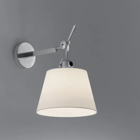 Artemide Tolomeo 18 Diffusore Designové nástěnné světlo, bílé/hliníkové Nakupujte Hned