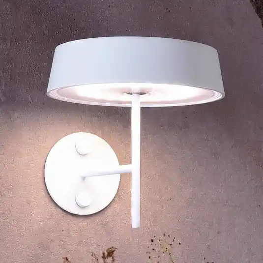 LED nástěnné světlo Miram s baterií stmívací, bílá Koupit Online