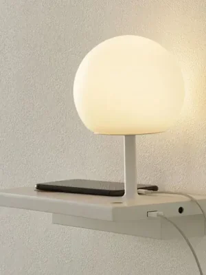 LED nástěnné svítidlo Niko - indukční nabíjecí plocha vlevo Vrácení Zdarma
