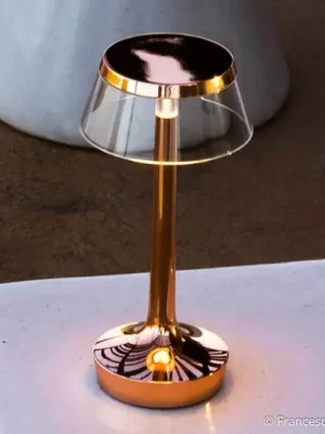 Flos Bon Jour unplugged LED stolní lampa, měď Sezónní Sleva