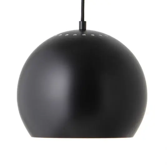FRANDSEN závěsné světlo, Ø 25 cm, matná černá Originální