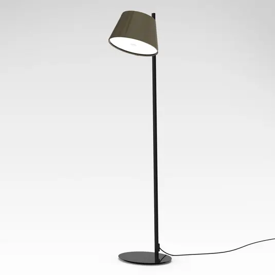 MARSET Tam Tam P stojací lampa, 1 zdroj, hnědošedá Pouze Dnes