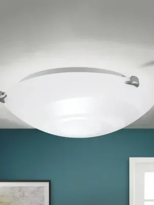 Stropní svítidlo Ada ze skla, Ø 30 cm Oblíbený