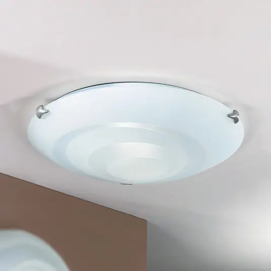 Sezónní Sleva Stropní svítidlo Ada ze skla, Ø 40 cm