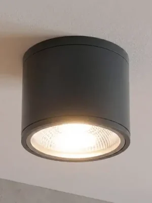 Akční Cena LED stropní bodovka Sputnik IP65 Ø 14,5 cm černá