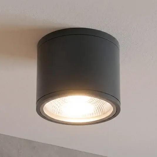 Akční Cena LED stropní bodovka Sputnik IP65 Ø 14,5 cm černá