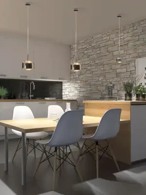 Závěsné svítidlo Puk Meg Maxx Drop Solo, chrom, G9 Vysoce Kvalitní