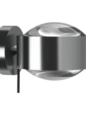 Vrácení Zdarma Puk Maxx Wall+ LED, čirá skla, matný chrom