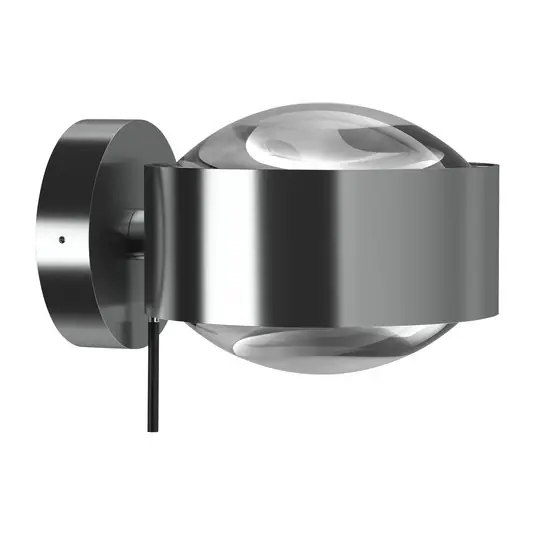 Puk Maxx Wall+, G9, čirá skla, matný chrom Sezónní Sleva